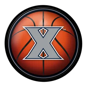 Xavier Musketeers: Basketball - Modern Disc Wall Sign
