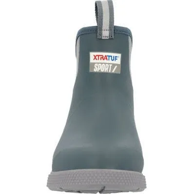 Xtratuf Men's Ankle 6" Waterproof Sport Deck Boot - Blue - XADSM201