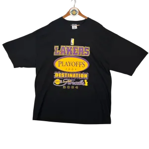 Y2K '04 Lakers Playoffs Destination Finals Tee - Black